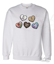 CANDY HEARTS SWEATSHIRT