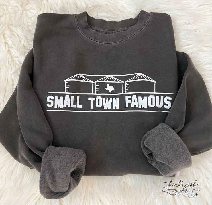 SMALL TOWN FAMOUS SWEATSHIRT